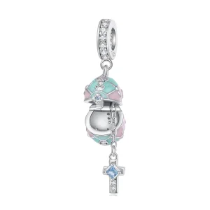(image for) Pandora Style Easter Egg Dangle - BSC779