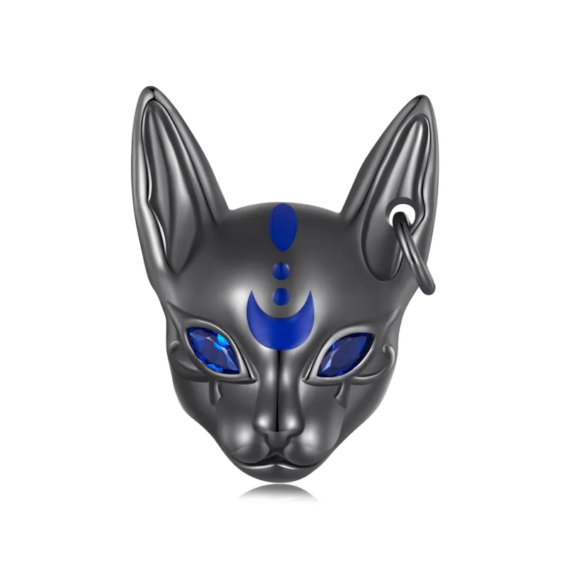 (image for) Pandora Style Egyptian Cat God Charm - SCC2592 - Product Image