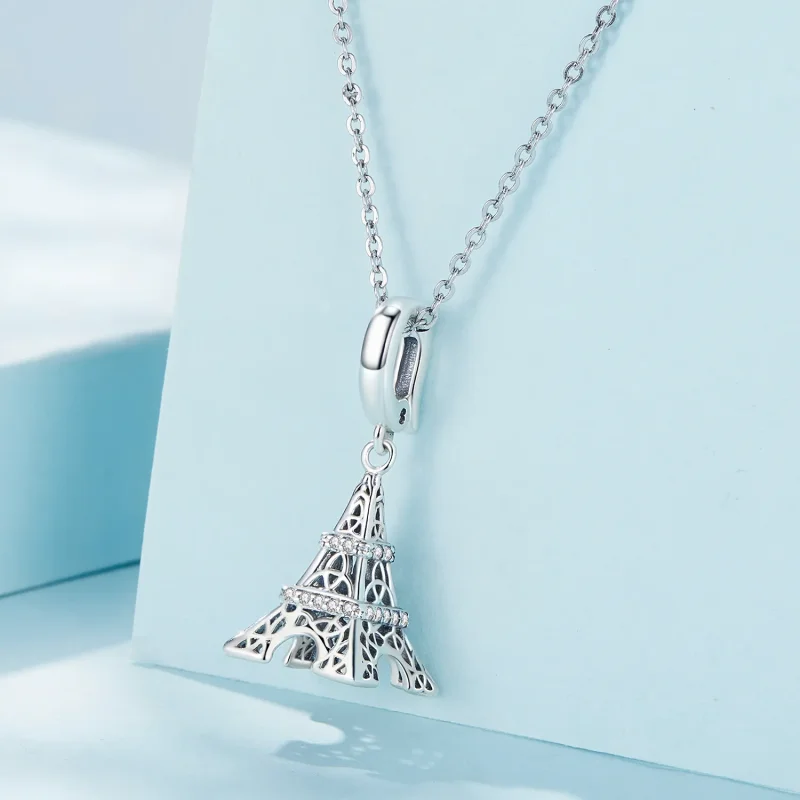 (image for) Pandora Style Eiffel Tower Dangle - SCC2570 - View 3