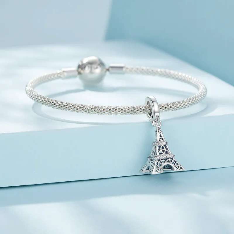 (image for) Pandora Style Eiffel Tower Dangle - SCC2570 - View 4