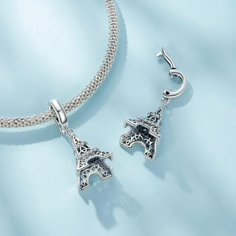 (image for) Pandora Style Eiffel Tower Dangle - SCC2570 - View 5