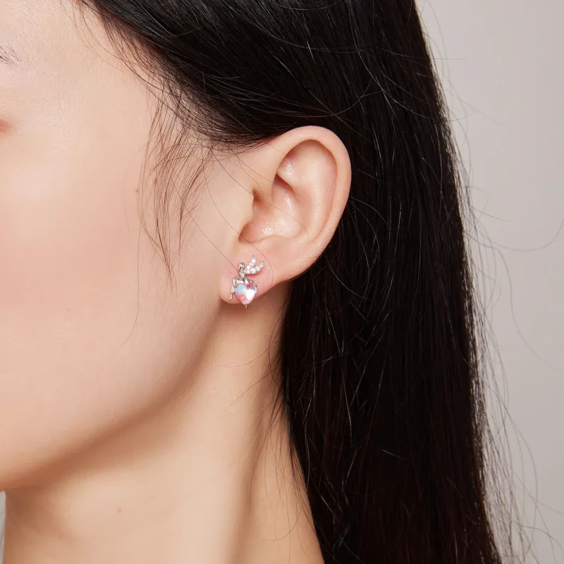 (image for) Pandora Style Elf Studs Earrings - BSE796 - View 7