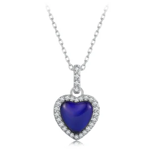 (image for) Pandora Style Emotional Heart Necklace - BSN344