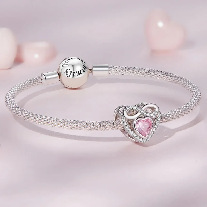 (image for) Pandora Style Eternal Heart Charm - BSC826 - View 5