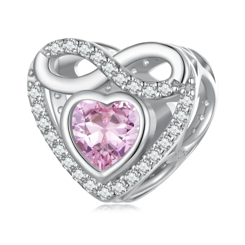 (image for) Pandora Style Eternal Heart Charm - BSC826 - View 7