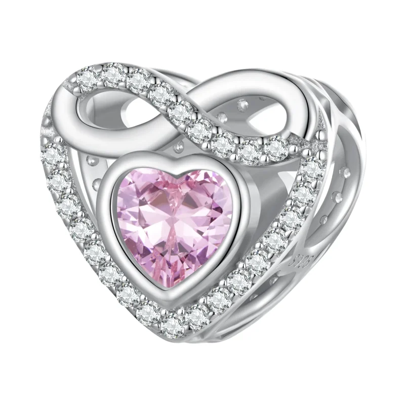 (image for) Pandora Style Eternal Heart Charm - BSC826 - Product Image