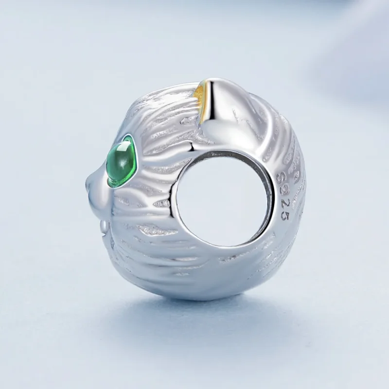 (image for) Pandora Style Exquisite Cat Charm - BSC834 - View 3