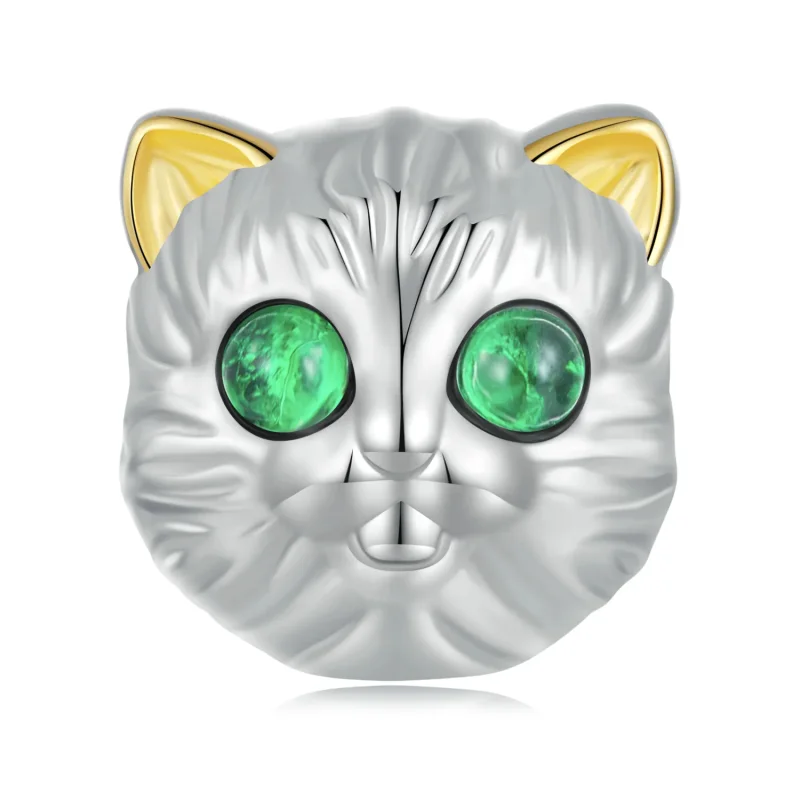 (image for) Pandora Style Exquisite Cat Charm - BSC834 - Product Image