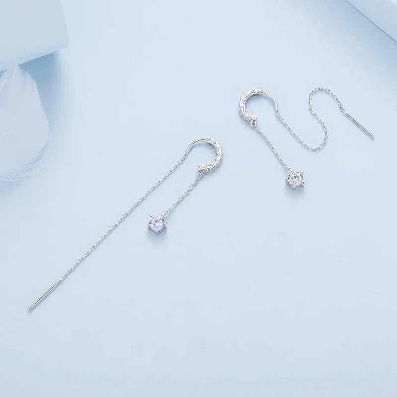 (image for) Pandora Style Exquisite Dangle Earrings - BSE830 - View 4