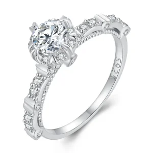 (image for) Pandora Style Exquisite Moissanite Ring - MSR023