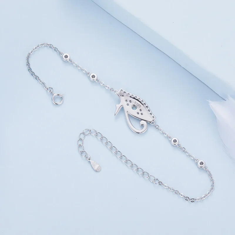 (image for) Pandora Style Eye of Horus Chain Bracelet - BSB114! - View 4
