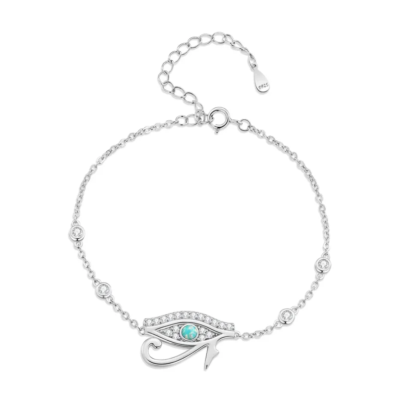 (image for) Pandora Style Eye of Horus Chain Bracelet - BSB114! - Product Image