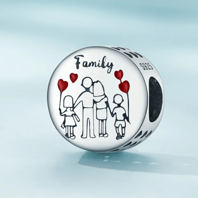 (image for) Pandora Style Family Charm - SCC2494 - View 2