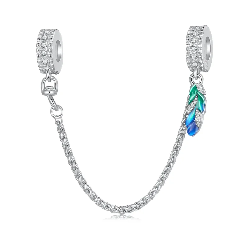 (image for) Pandora Style Feather Safe Chain - BSC914 - Product Image