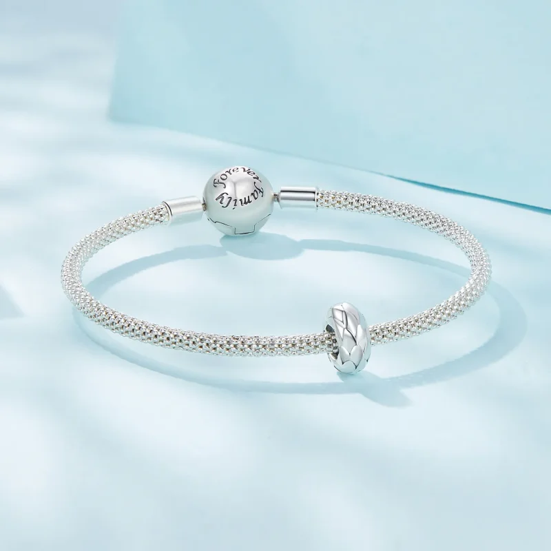 (image for) Pandora Style Feather Silicone Spacer - SCC2564 - View 5