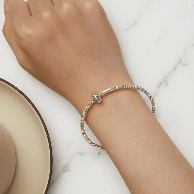 (image for) Pandora Style Feather Silicone Spacer - SCC2564 - View 6