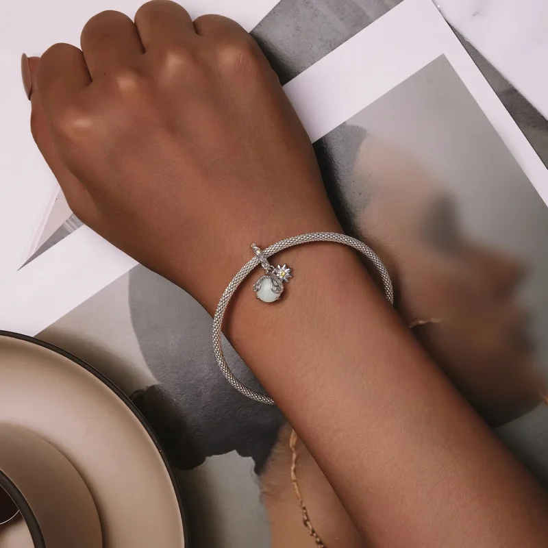 (image for) Pandora Style Firefly Luminous Dangle - SCC2615! - View 5