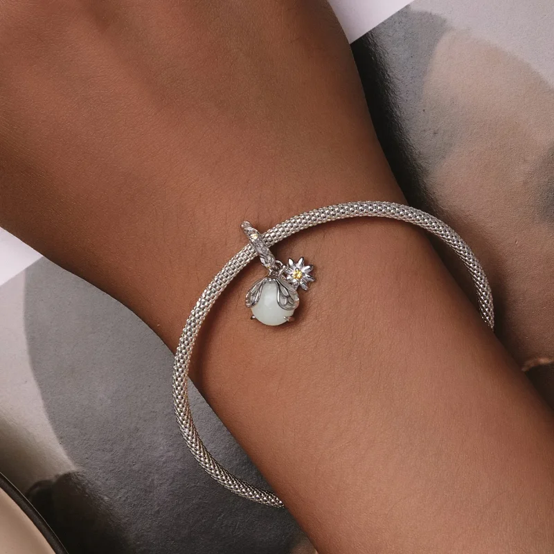 (image for) Pandora Style Firefly Luminous Dangle - SCC2615! - View 7