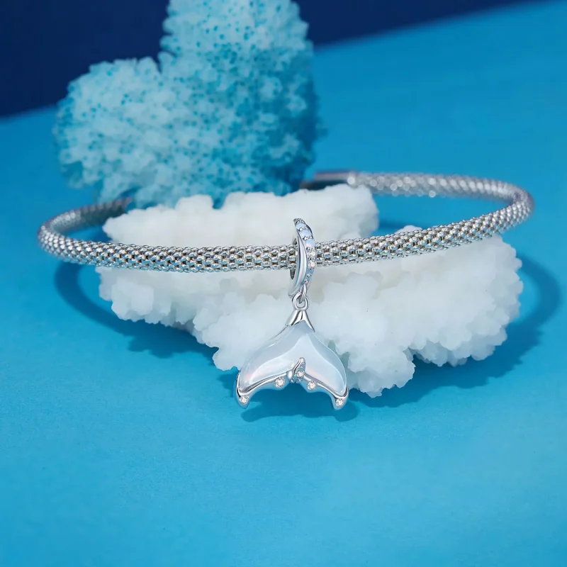 (image for) Pandora Style Fish Tail Dangle - BSC916 - View 3