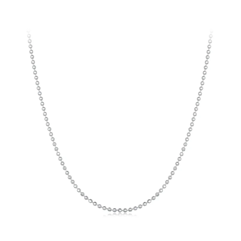 (image for) Pandora Style Flash Bead Chain Basic Necklace - SCA027 - Product Image
