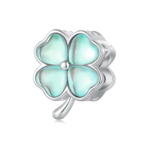 (image for) Pandora Style Four Leaf Clover Charm - BSC733-GN