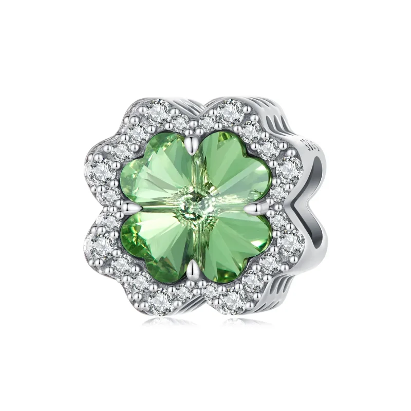 (image for) Pandora Style Four Leaf Clover Charm - SCC2622 - Product Image