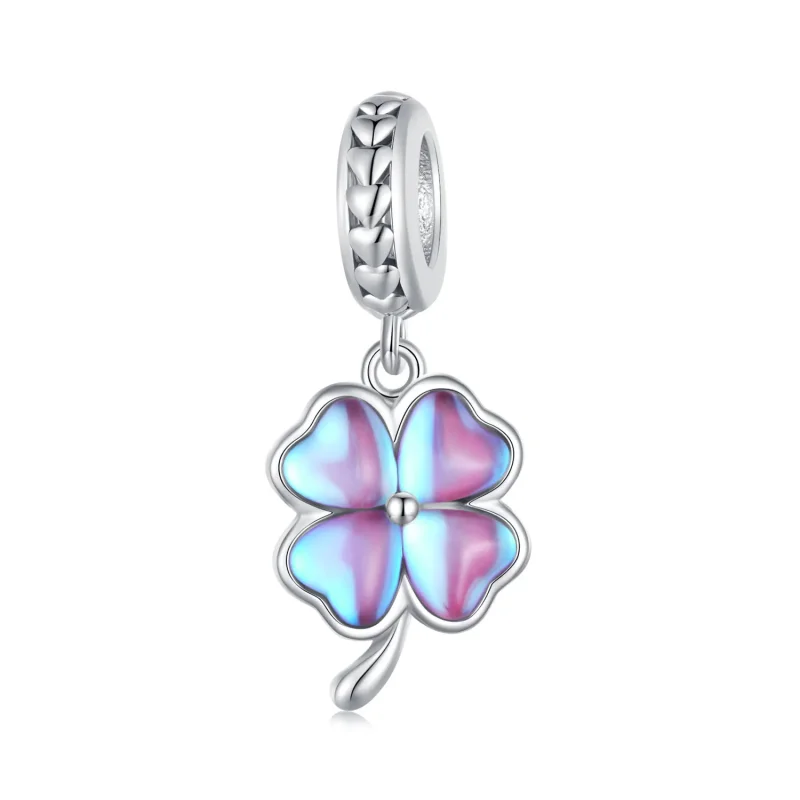 (image for) Pandora Style Four Leaf Clover Dangle - BSC899 - Product Image