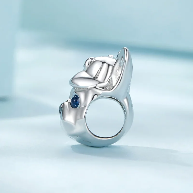 (image for) Pandora Style French Bulldog Charm - SCC2588 - View 3