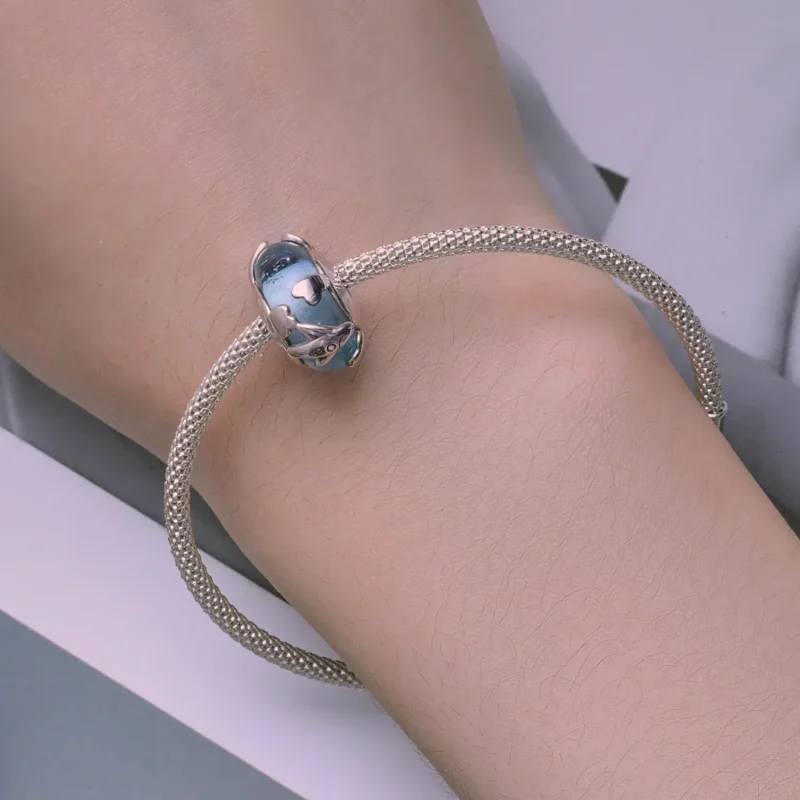 (image for) Pandora Style Glazed Aircraft Charm - SCC2482 - View 6