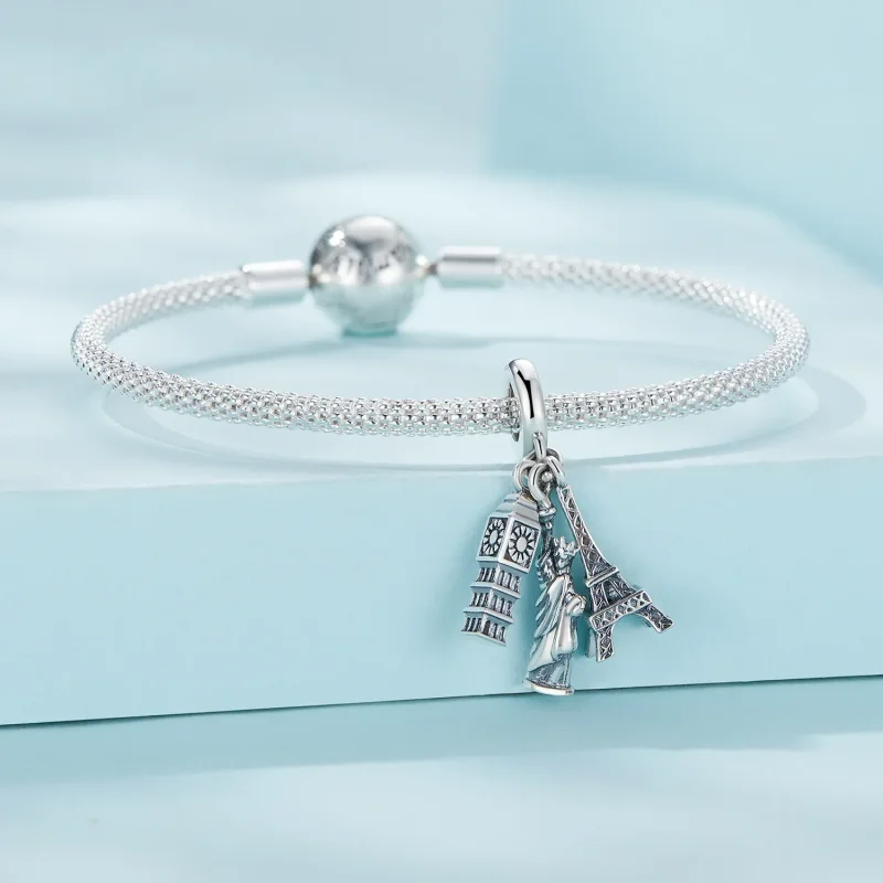 (image for) Pandora Style Global Travel Dangle - SCC2483 - View 3