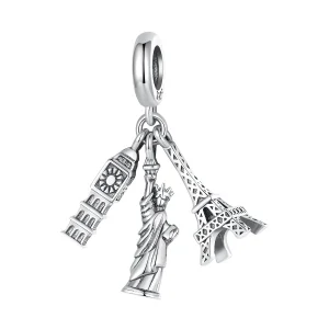 (image for) Pandora Style Global Travel Dangle - SCC2483