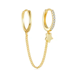 (image for) Pandora Style Golden Astropath Safe Chain - SCE914-B