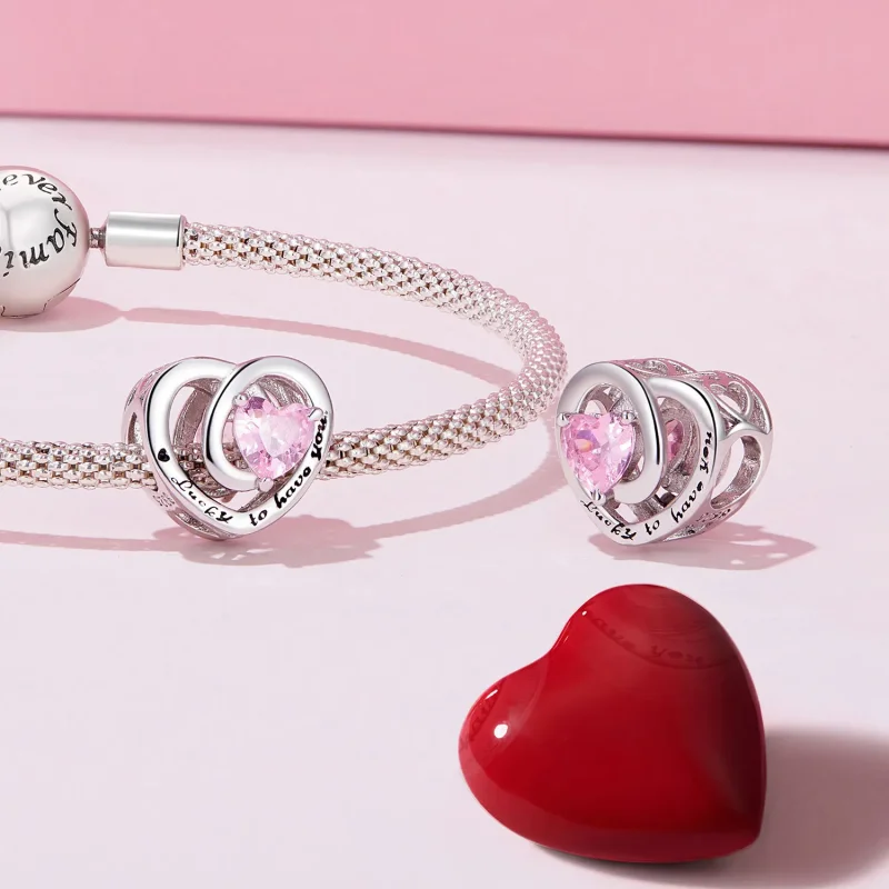 (image for) Pandora Style Gratitude Charm - BSC921 - View 4