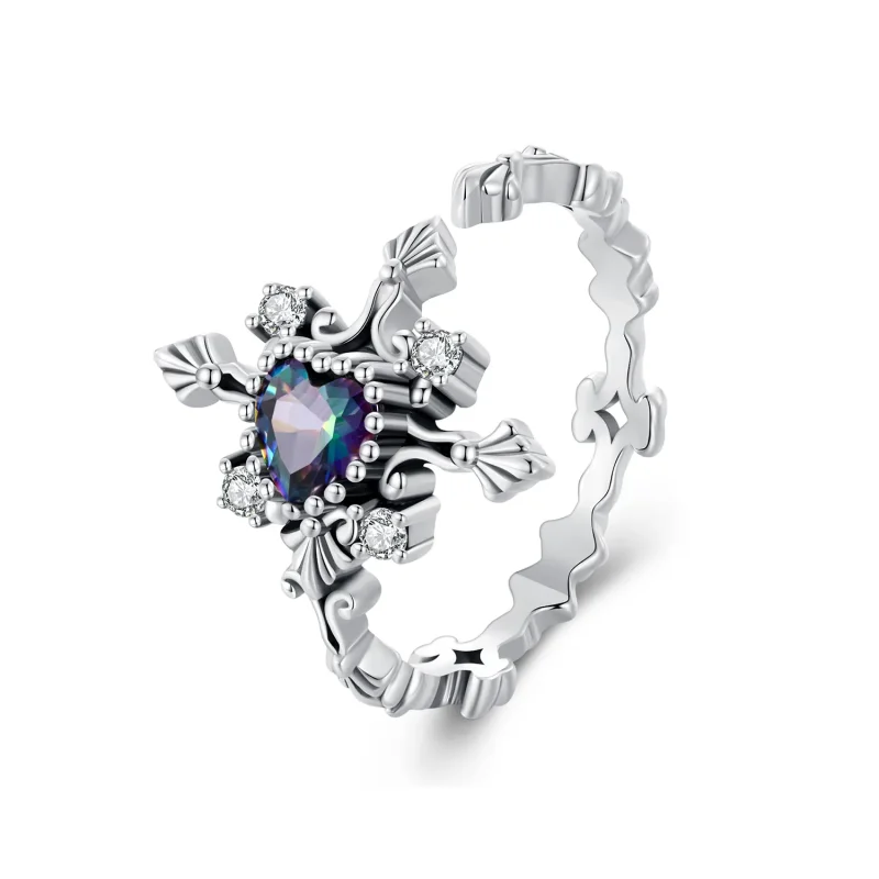 (image for) Pandora Style Halloween Cross Ring - BSR482-E - Product Image