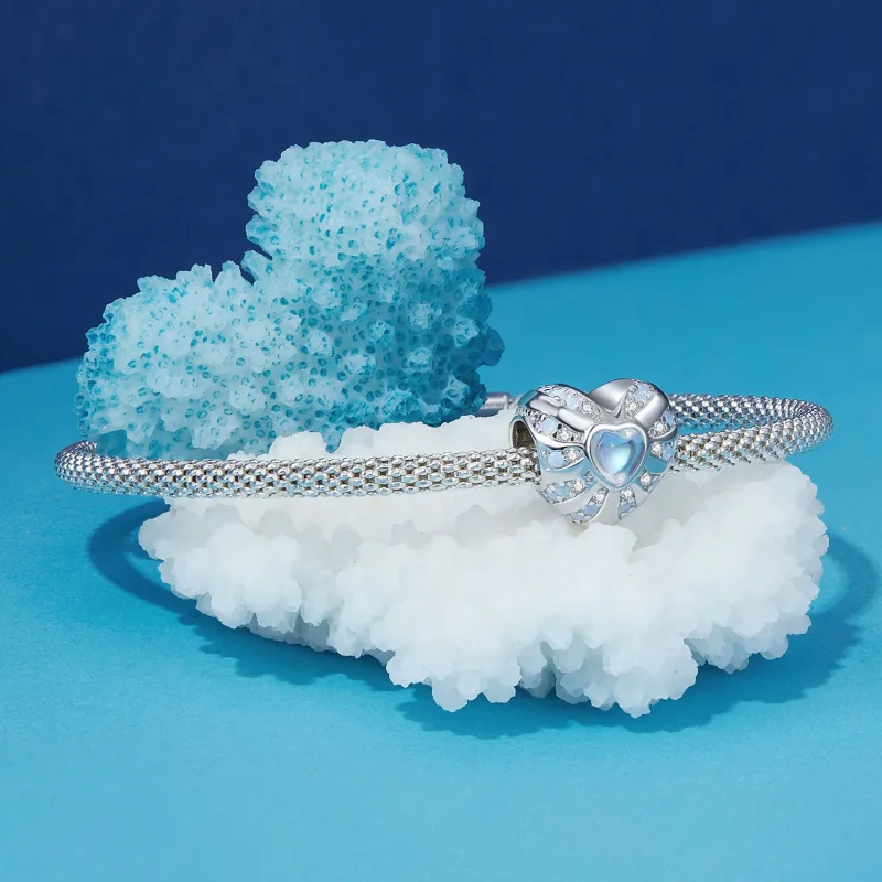 (image for) Pandora Style Heart of Illusion Charm - BSC918 - View 5