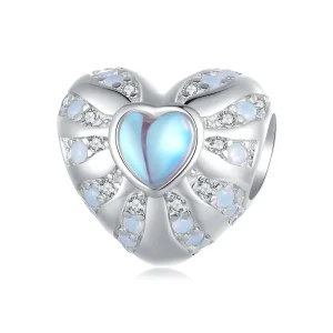 (image for) Pandora Style Heart of Illusion Charm - BSC918