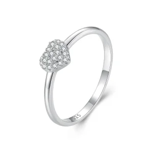 (image for) Pandora Style Heart-Shaped Ring (One Certificate) - MSR038