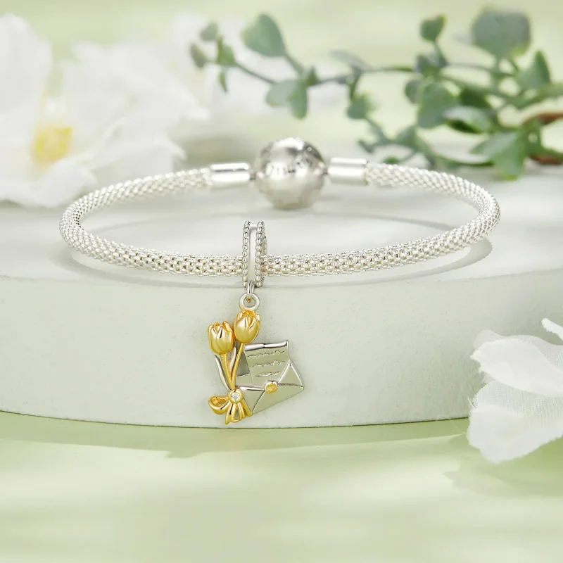 (image for) Pandora Style Invitation Dangle - BSC864 - View 3