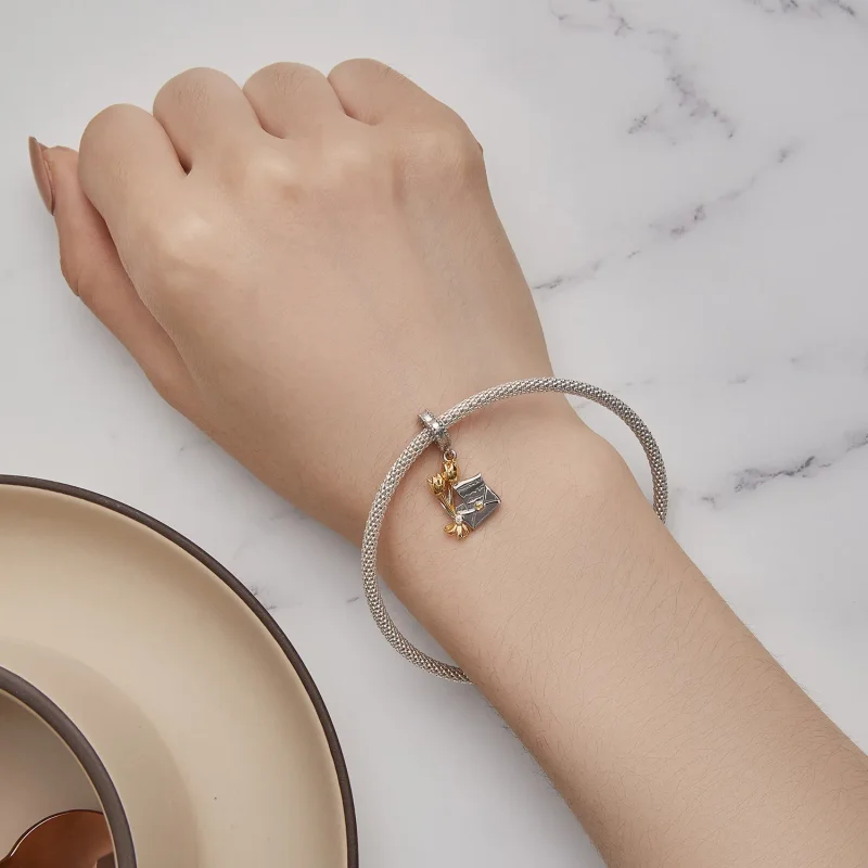 (image for) Pandora Style Invitation Dangle - BSC864 - View 5