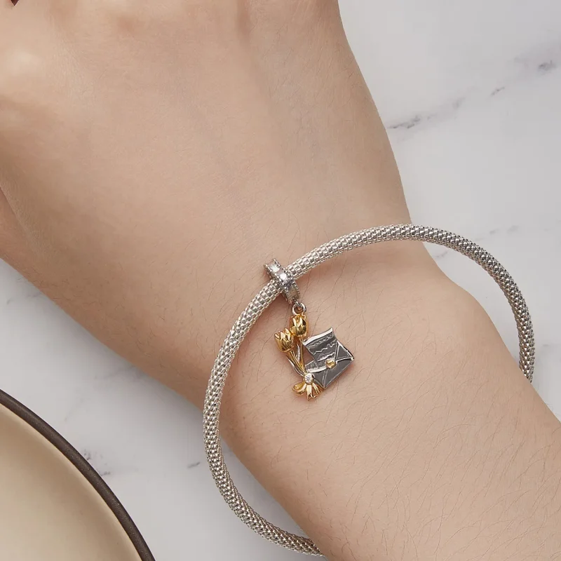 (image for) Pandora Style Invitation Dangle - BSC864 - View 6