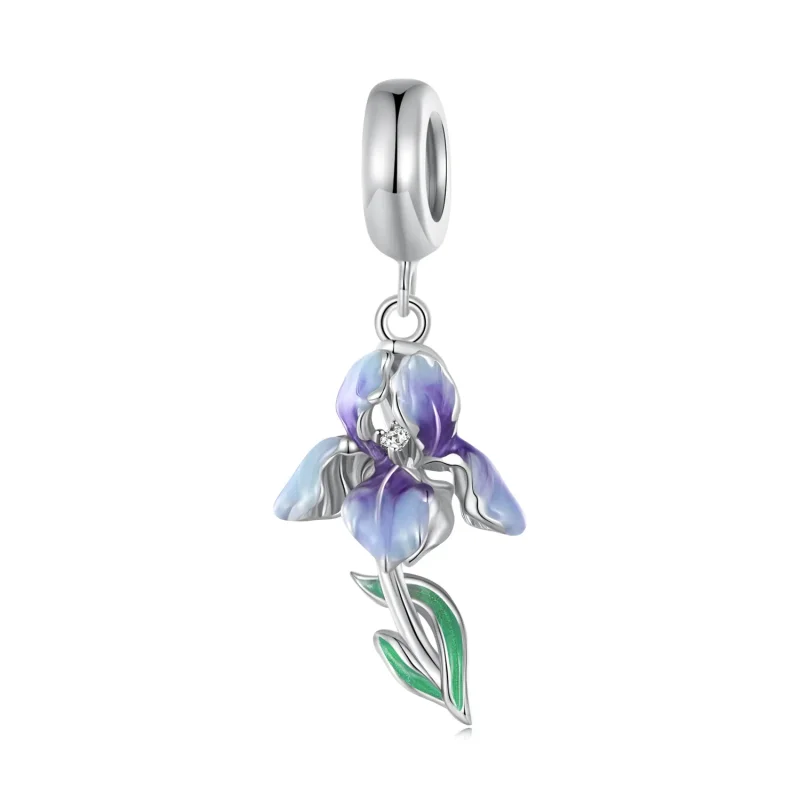 (image for) Pandora Style Iris Dangle - BSC815! - View 6