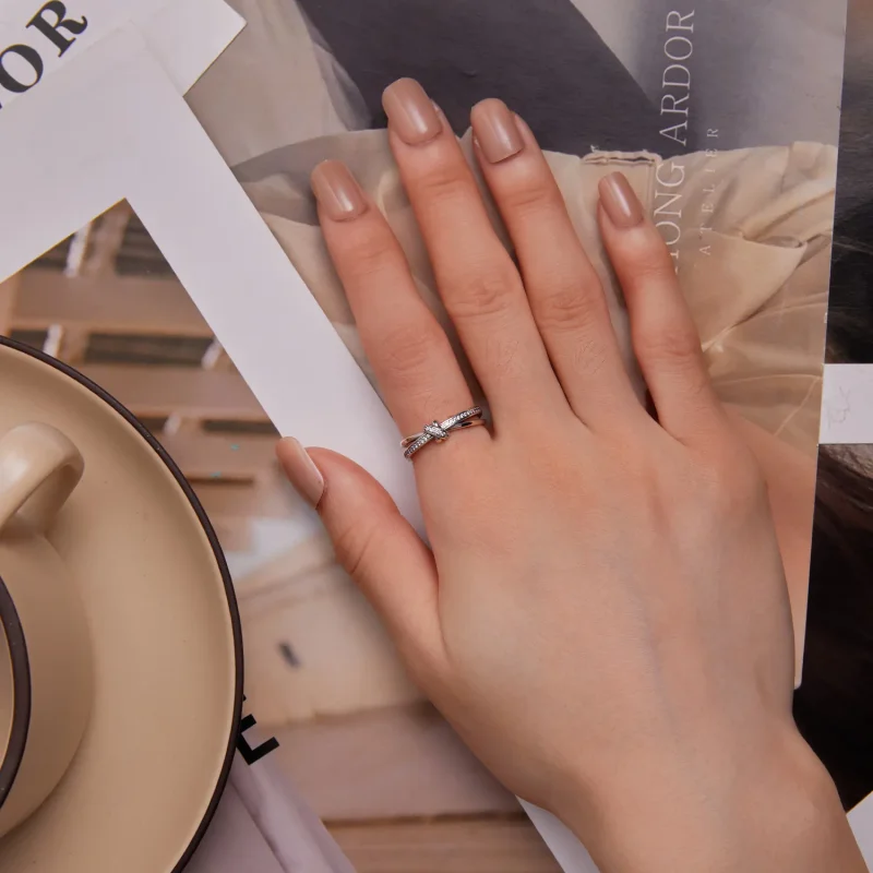 (image for) Pandora Style Knot Ring - SCR896 - View 5