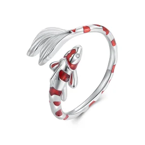 (image for) Pandora Style Koi Open Ring - BSR474-E