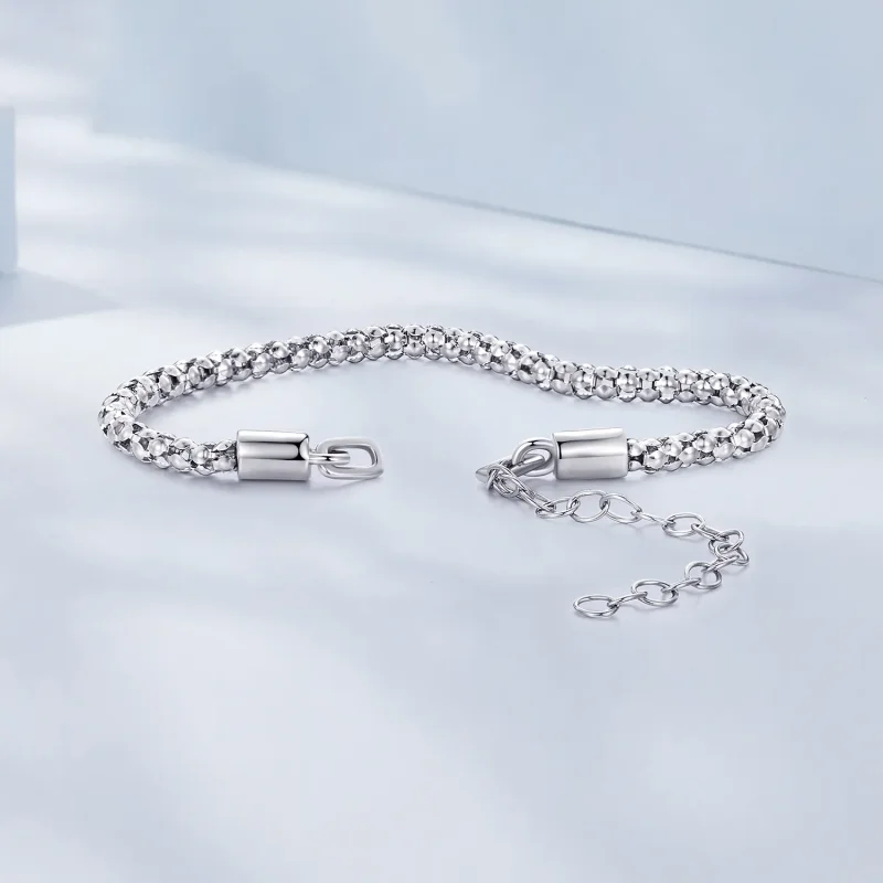 (image for) Pandora Style Light Bulb Chain Chain Bracelet - BSB149 - View 2