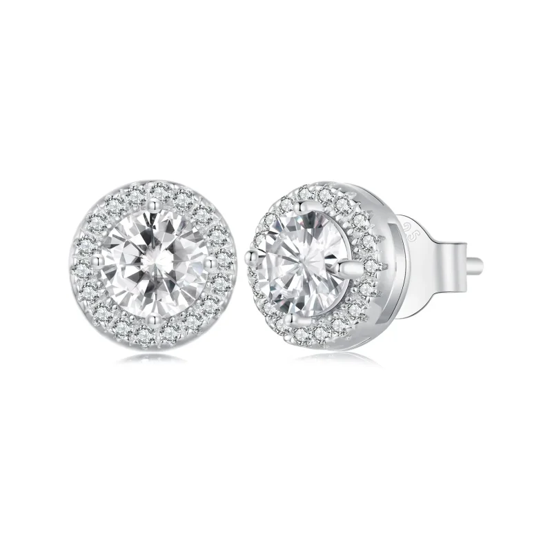 (image for) Pandora Style Light Luxury Stud Earrings - BSE893 - Product Image