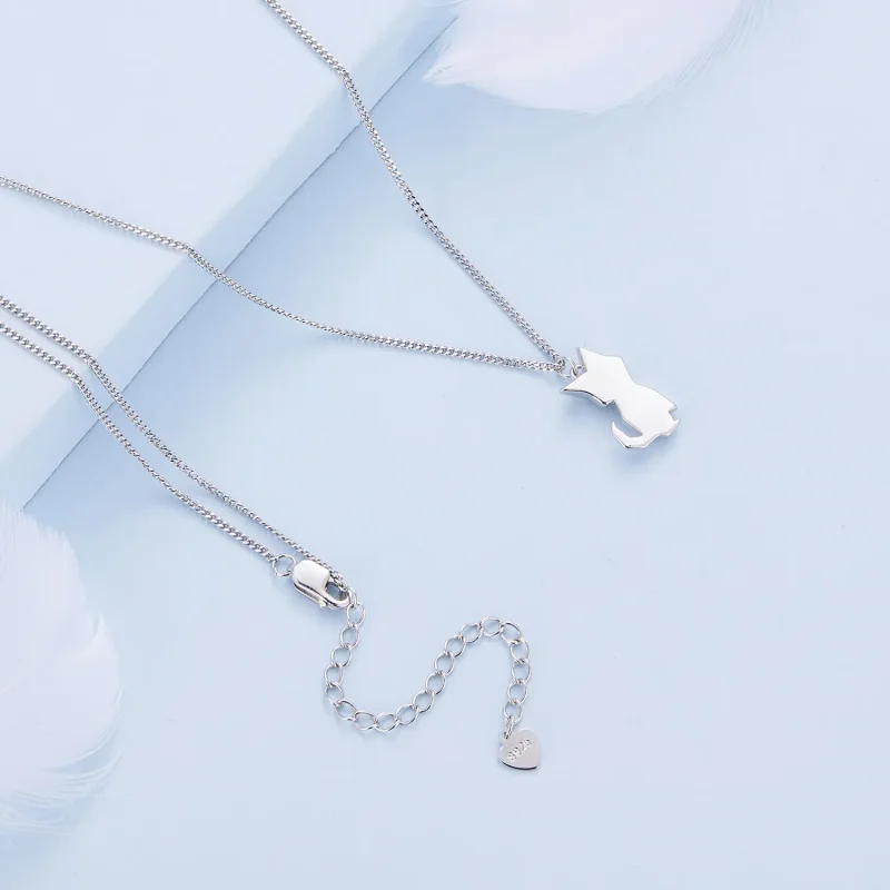 (image for) Pandora Style Little Fox Necklace - BSN319! - View 4