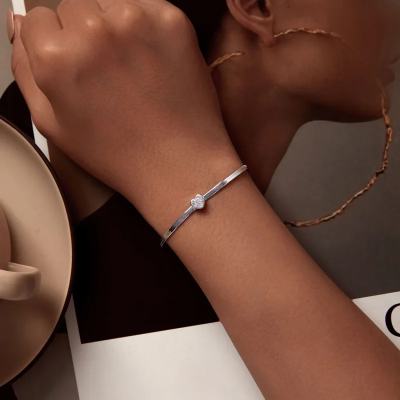 (image for) Pandora Style Love Bracelet - BSB153 - View 4