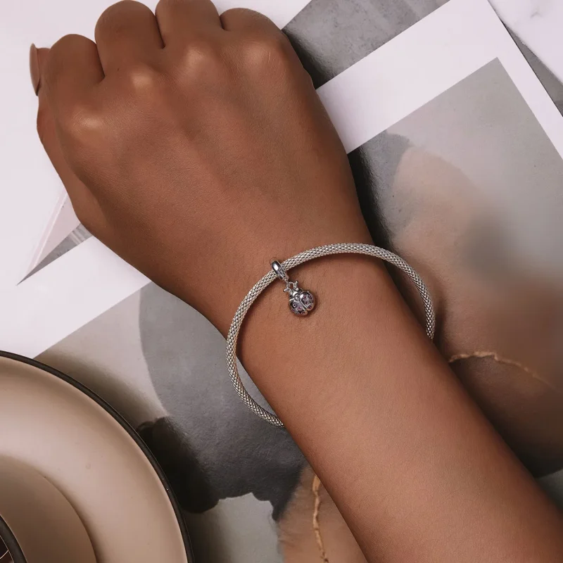 (image for) Pandora Style Lucky Ladybug Dangle - SCC2613 - View 5