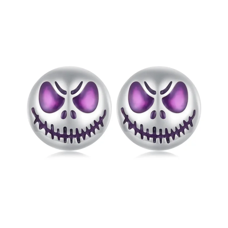 (image for) Pandora-style Luminous Personalized Stud Earrings - SCE1639 - Product Image