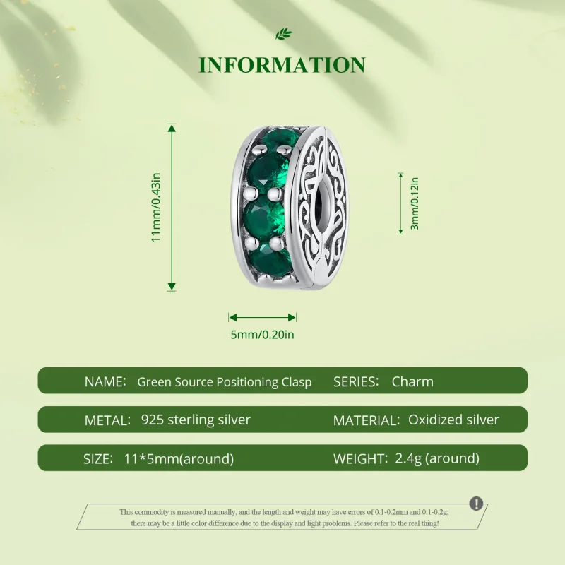 (image for) Pandora Style Luyuan Clip - SCC2603 - View 6